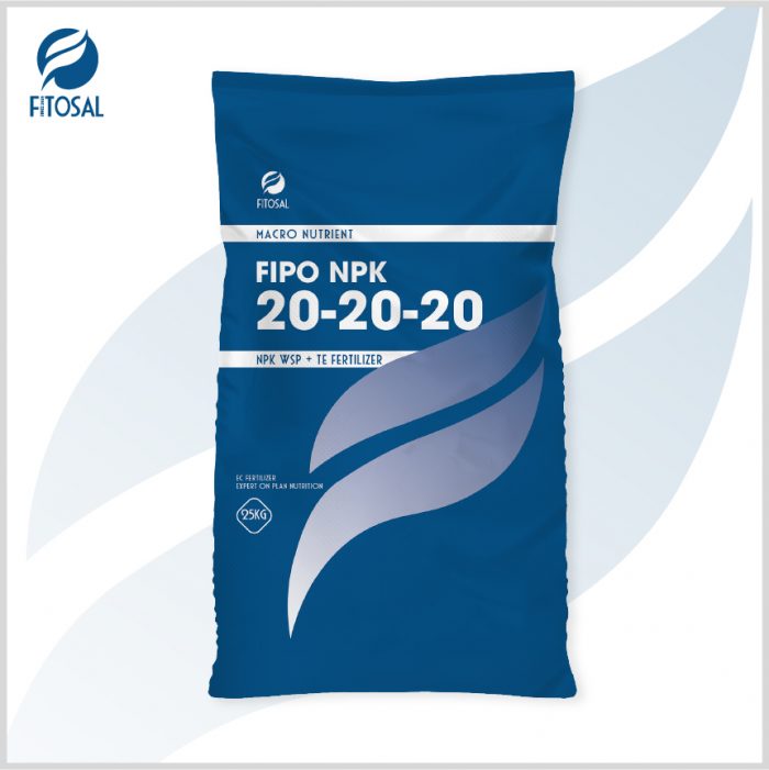 Phân bón nhập khẩu NPK dạng bột - FIPO NPK 20-20-20
